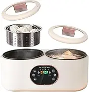 Low Sugar Rice Cooker with Low Sugar Function, 3.4L Double Spelling Rice Cooker, 6 Modes Smart Rice Cooker, Delayed Start, Keep Warm,15 Minutes Fast Cooking