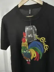 Chrismas Jumper - Cock Embroidery - Unisex - Size M