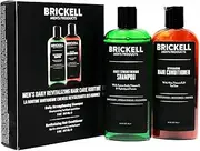 Brickell Men’s Daily Revitalizing Hair Care Routine, Mint and Tea Tree Oil Shampoo, Strength and Volume Enhancing Conditioner, Natural and Organic