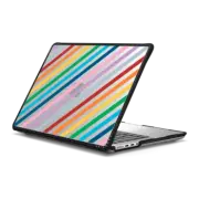 MacBook Pro 14-inch (M1 - M4) Impact Case Rainbow Stripes 45