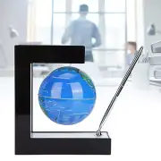 Floating Globe E Shape Magnetic Levitation Earth Map With Pen 100‑240V 5549