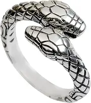 [COSMEVIVI] Snake Ring Knuckle Rings for Women Punk Finger Ring Rings for Teens Adjustable Rings for Men Vintage Rings Cool Ring Men Ring Jewelry Retro Rings for Women Cool Birthday