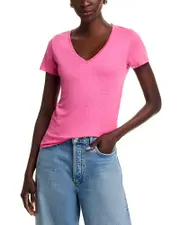 Majestic Filatures V Neck Tee