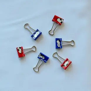 日本限定 史奴比 長尾夾 Vintage PEANUTS WClips