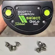 Scotty Cameron Select Golo,Fastback,Squareback Screw Set - New - Stainless Steel