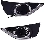 2Pcs Car LED Daytime Running Light Fog Lamp Cover Yellow Turn Signal Light DRL for Honda BRV BR-V 2015 2016 2017