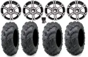 ITP SS212 14" Wheels Machined 26" Zilla Tires Polaris RZR XP 1000 / PRO XP
