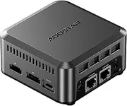 AOOSTAR N1 PRO Intel N150(Upgraded N100) 12GB LPDDR5 RAM 256GB M.2 2242 SSD with 2 x 2.5GbE i226-V Chip, Mini Desktop Computers W11 PRO, 4K Triple Display/Full-Featured USB-C/for Home Office Business