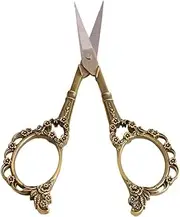 Retro Tailor Scissors Cross Stitch Vintage Scissors Thread Embroidery Scissor Sewings for Handicraft DIY Sewing zhengpingpai (Color : C)