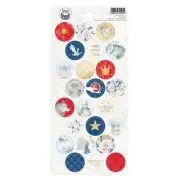 Once Upon A Time Cardstock Stickers 4"X9"-#03 P13ONC13