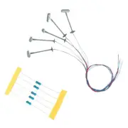 Authentic N Scale Model Railway LED Platform Light Kit 5 Pack Set of 5