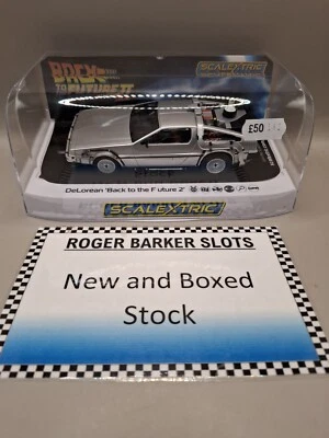 Scalextric C4249 Delorean Back To The Future 2 DPR Lights BNIB
