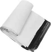 DIYEAH 100Pcs Thicken Portable Clothing Mailing Bag Shipping Envelope for Costumes and Apparel Packing Bags Easy Adhesive Seal Handle