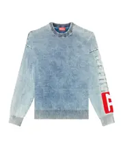Diesel K-Zeros Crewneck Sweatshirt Blue