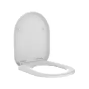 Mondella White Premium D Shape Toilet Seat