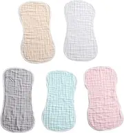 CIMAXIC Super Soft Burp Cloths Set of Muslin Wrap for Newborns Cotton Burp Towels for Newborn Muslin Wrap