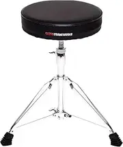 Gator Frameworks Universal Round-Top Drum Throne with Spindle Adjustment, 325lb Weight Capacity (GFW-DRUMTHRONE-R)