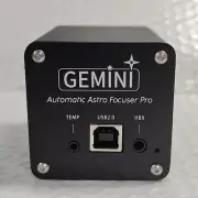 Gemini Focuser Electronic Focuser with manual controller and temperature probe