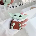 3D Baby Yoda Silicone Protective Cover Case Fits Apple AirPods Pro 1st/2nd Gen·