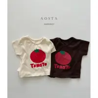 在飛比找蝦皮購物優惠-AOSTA 番茄Tomato 短袖上衣｜韓國童裝