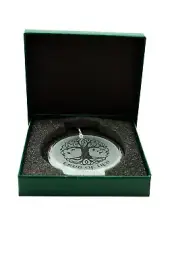 IRISH LIFFEY ARTEFCTS CRYSTAL Hanging Ornament "TREE OF LIFE" SCR01TREE
