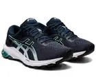 Asics GT1000-10 White Navy Blue Running Shoes Women’s Size US7 ✅