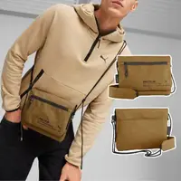 在飛比找momo購物網優惠-【PUMA】側背包 FWD Shoulder Bag 棕 黑