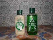 BATH BODY WORKS VANILLA BEAN NOEL GIFT BATH SET OF 2 ITEMS