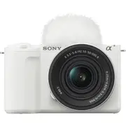 Sony ZV-E10 II Mirrorless Vlog Camera with 16-50mm Lens Kit (White)