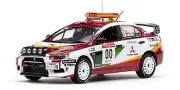1/43 Vitesse 43442 L/E Mitsubishi Lancer Evo 2008 Japan Car #00 Miyoshi Hayashi
