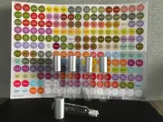 5 X New Clear Glass 10ml Essential Oil Roller Bottles + doTERRA Cap Stickers
