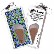 Istanbul FootWhere® Souvenir Zipper-Pull. Made in USA