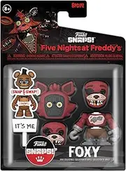 Funko Five Nights at Freddy's Foxy Snaps Action Figure Toy, 8.8 cm Tall