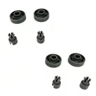 4X Dishwasher Lower Basket Wheel For Baumatic BDW45 BDI652 BDI631 Bottom Roller