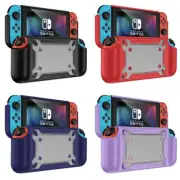For Nintendo Switch OLED Case Shockproof Dockable Rugged Cover with Card Box