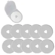 10PCS 60mm Rotary Cutter Blades Patchwork Sewing Fabric Paper Cloth Cutting Tool