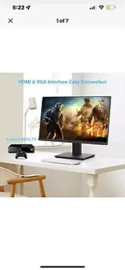 KOORUI 24” Gaming Business Monitor Full HD 1920 x 1080p IPS 75hz Frameless 24N1