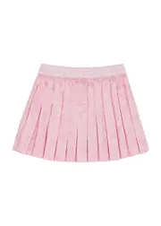 Versace Kids Printed Pleated Satin Skirt (4-6 Years) - Pink Light - 05YR (5 Years) 05YR (5 years)