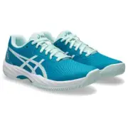 asics tennis shoes GEL-GAME 9 1042A211 Rady steel blue/white 23.5