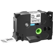 1PK TZ251 Black on White Label Tape For Brother P-touch PT-D600 P750WVP 24mm 1"