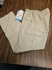 New 5.11 Tactical Taclite Pro Ripstop Pants Lady's Size 4 reg Cargo Khaki NWT
