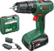 [Bosch] 18V Cordless Impact Hammer Drill Driver With 2.0Ah Battery, Charger and Case, 2 Speed, 20 Torque Settings, 13mm Chuck, 40Nm (EasyImpact 18V-40). Made in Europe