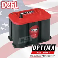 在飛比找momo購物網優惠-【Optima】OPTIMA R-D26L渦捲式電池(汽車電