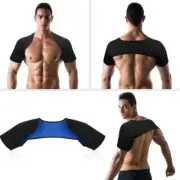 Double Shoulder Back Support Safe Protector Shoulder Weightlifting Sports Brace