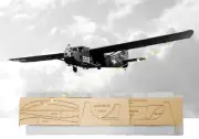 63" WS WACO CG-4A R/C Airplane Laser Cut Balsa Ply Short Kit With Plans