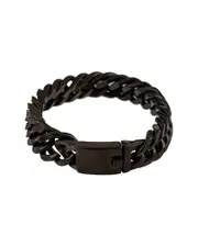 Eye Candy LA Premium Collection Titanium Christian Dakr Chain Bracelet
