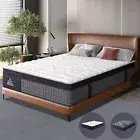 Double Memory Foam Mattress SyncCoil Pocket Spring 34cm Thickness, Medium Firm E