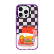 iPhone 16 Pro Impact Case Burger and Fries
