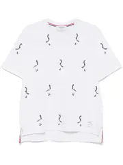 [Thom Browne] Short Sleeve Tee With Geese Print