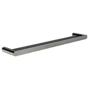 Curvae Double Towel Rail 600mm, Shadow Gunmetal